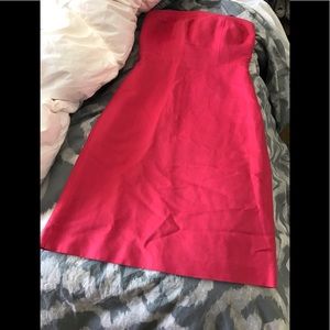 Ann Taylor Strapless Pink Dress 2